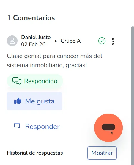 Captura real de la clase, alumno del PIO