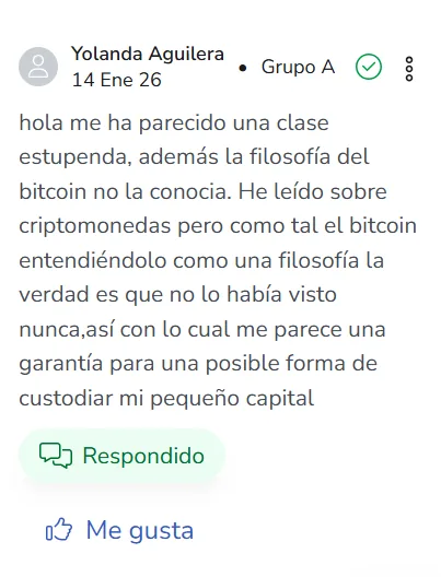 Testimonio real alumno PIO