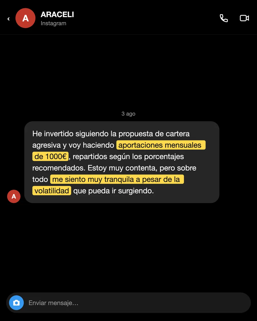 Mensaje de Araceli, alumno del PIO, agosto 2026