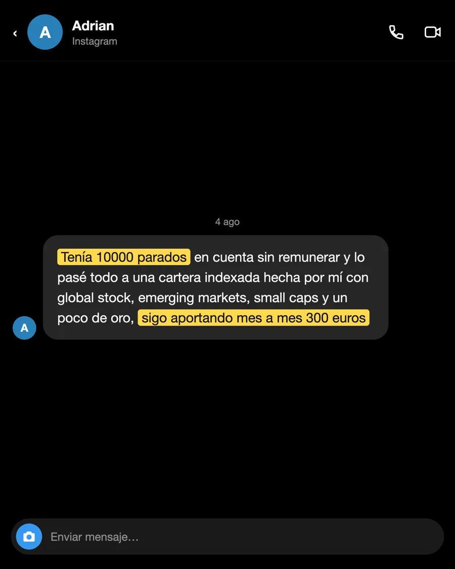 Mensaje de Adrian, alumno del PIO, agosto 2026