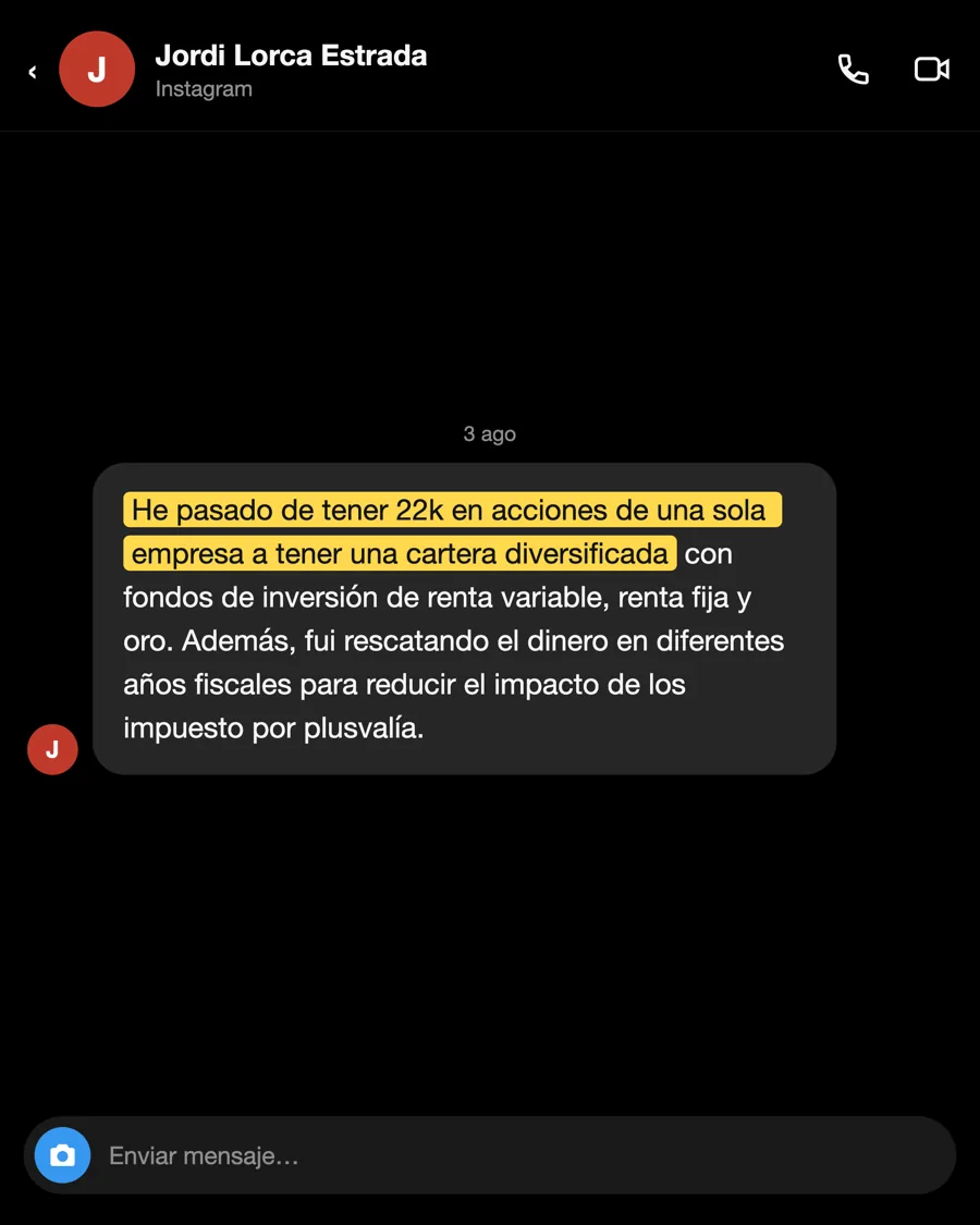 Mensaje de Jordi, alumno del PIO, agosto 2026